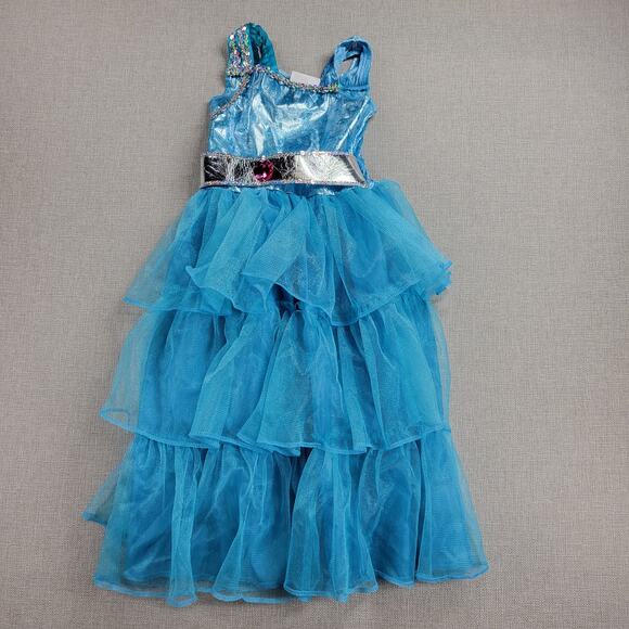 Disney Princess Frozen Elsa Dress and Shoes Set One Size Ages 3+ Play - Picture 9 of 13